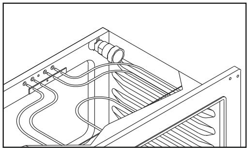 CANDY CCG6503PW - Pulizia dello sportello del forno. - 4