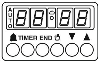 CANDY CCG6503PW - Réglage de l'heure : - 1
