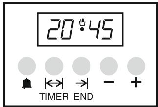 CANDY CCG6503PW - Dejuisteijd instellen: - 2