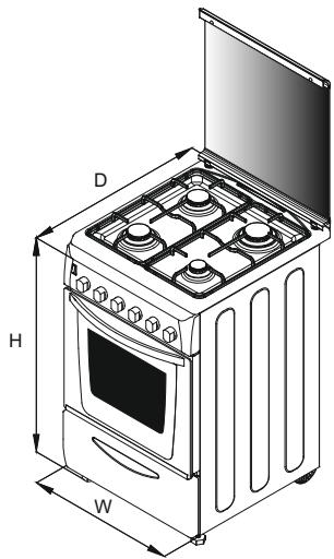 CANDY CCG6503PW - Gas Oven - 5