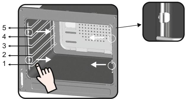 CANDY CCG6503PW - REMOÇÃO E LIMPEZA DAS GRELHAS LATERAIS - 1