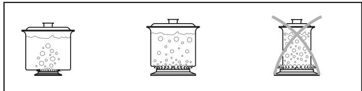 CANDY CCG6503PW - Recipiente recomandate - 2