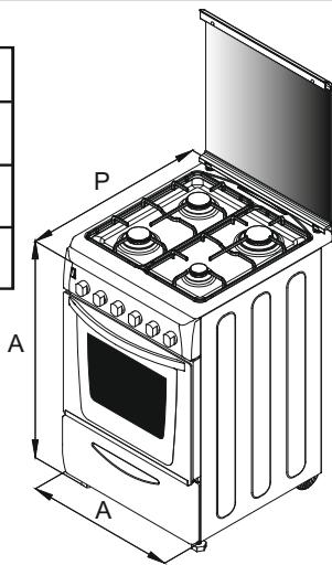 CANDY CCG6503PW - Gasoven - 6