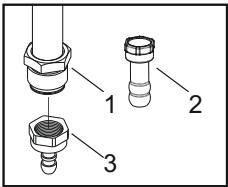 CANDY CCG6503PW - ABSTIMMUNG DES HERDS Auf EINE ANDERE GASART - 1