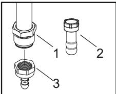 CANDY CCG6503PW - Aansluiting op flexibele Niet-metalen pijp - 3