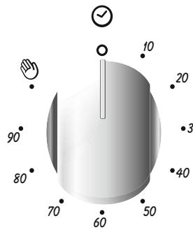 CANDY CCG6503PW - USTAWIANIE CZASU KONCA PIECZENIA - 1