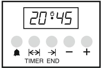 CANDY CCG6503PW - Setting the correct time: - 2