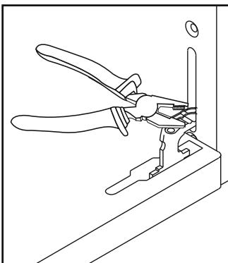CANDY CCG6503PW - Pulizia dello sportello del forno. - 1