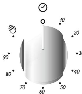 CANDY CCG6503PW - UTILIZACAO DO PROGRAMADOR DE FIM DE COZEDURA - 1