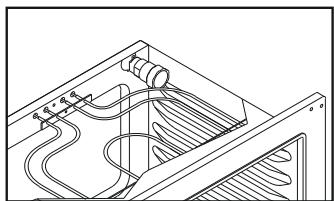 CANDY CCG6503PW - Inlocuirea becului din interiorul cuptorului - 1