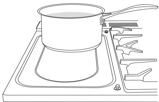 FALCON ARLESTON - Utilisation avec une casserole - 1