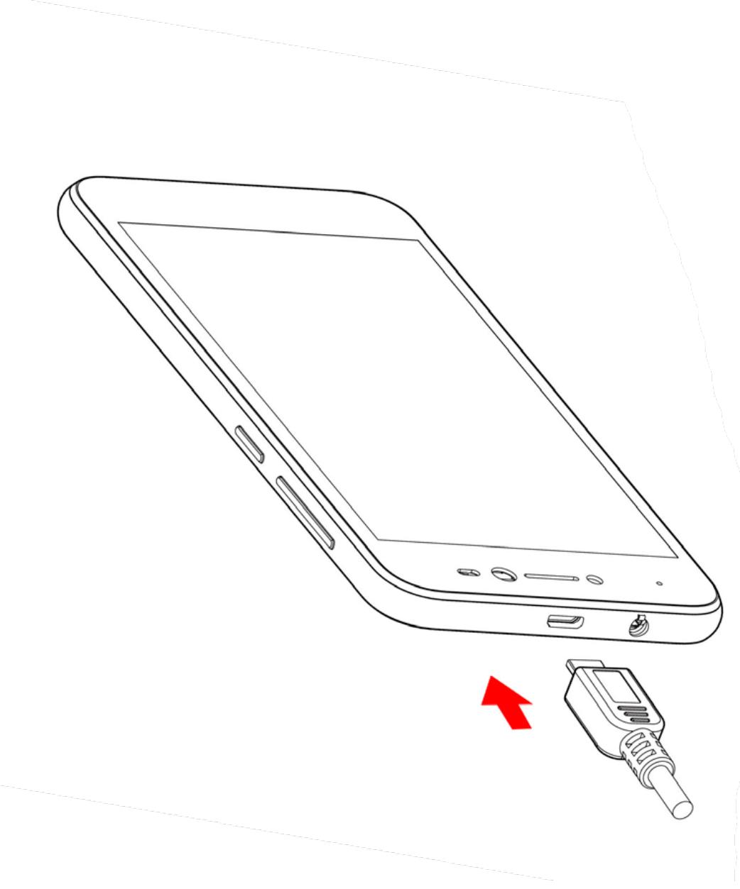 WIKO Y50 - ~ Zamenjava baterij - 1