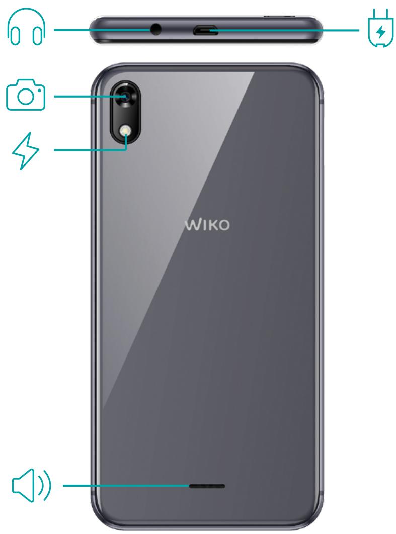 WIKO Y50 - Contenu du coffret: - 1
