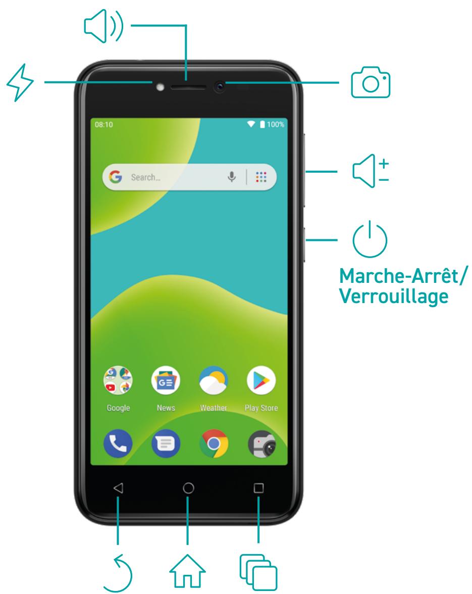 WIKO Y50 - Contenu du coffret: - 2