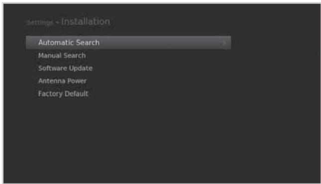 HUMAX E0773 - Automatic Search - 1