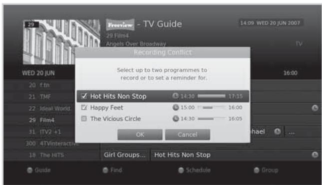 HUMAX E0773 - Scheduling Conflict - 1