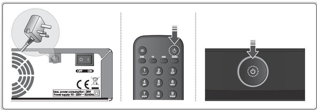 HUMAX E0773 - Powering On - 1