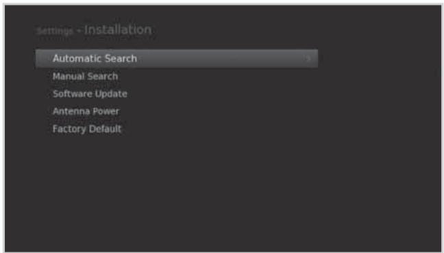 HUMAX 5301 - Automatic Search - 1