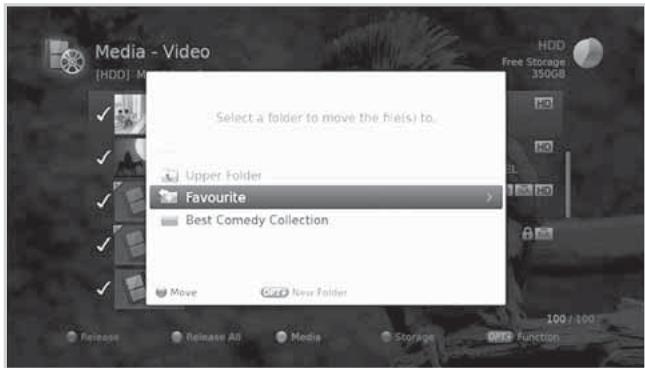 HUMAX 5301 - Moving / Copying Files - 1