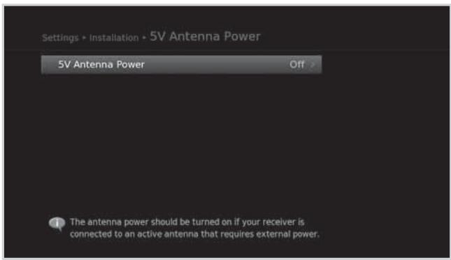 HUMAX 5301 - Antenna Power - 1