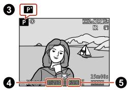 NIKON P950 - Functions available in (auto) mode - 3