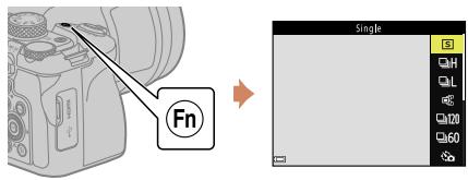 NIKON P950 - Using the Fn (function) button - 1