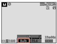 NIKON P950 - Rotate the command dial to a slower speed until the shutter speed indicator displays [Bulb] or [Time]. - 1