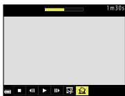 NIKON P950 - Pause a movie and display the frame to be extracted. - 1