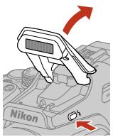 NIKON P950 - Using the built-in flash - 1