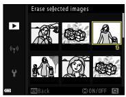 NIKON P950 - Use ▲▼ to show or hide 血。 - 1