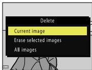 NIKON P950 - Deleting images - 2