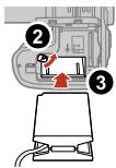 NIKON P950 - Attaching the EH-5d AC Adapter and EP-5C Power Connector - 2