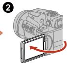NIKON P950 - Opening the monitor - 2