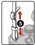 NIKON P950 - Attaching the strap - 4