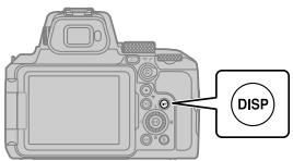 NIKON P950 - Switching the information displayed on the screen (DISP button) - 1