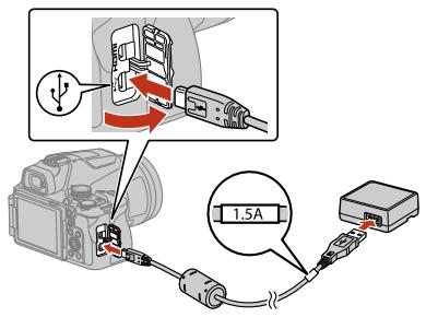NIKON P950 - Charging the battery - 1