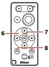NIKON P950 - Parts and functions of the remote control (for COOLPIX P950) - 2