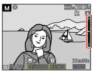 NIKON P950 - Exposure indicator (when in M mode) - 1