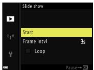 NIKON P950 - Use the multi selector  to select [Start] and press the  button. - 1