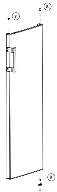 BEKO RFNE200E30W - RFNE200E30WN - Türanschlag umkehren - 2