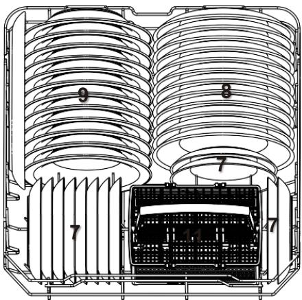 SCHNEIDER ELECTRIC SCLB272A0B  -  SCLB272A0N -  SCLB272A0X - Panier inférieur : - 1