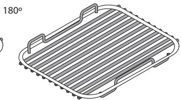AGA 6X4 - Quatre positions de hauteur de la grille - 4
