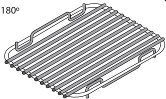 AGA MASTERCHEF 110 - MASTERCHEF 90 - Quatre positions de hauteur de la grille - 4