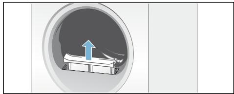 SIEMENS WT47W561 - Flusensieb reinigen - 1