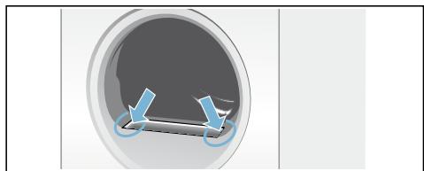 SIEMENS WT47W561 - Flusensieb reinigen - 2
