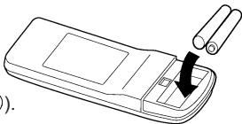 ATLANTIC AOYG 7 LMCA.UE UNITE EXTERIEURE MURALE INVERTER 2000 WATTS - Insérez les piles. - 1