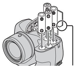 SONY CYBER-SHOT DSC-H200 - Wkładanie baterii/karty pAMIęci (sprzedawana oddzielnie) - 2