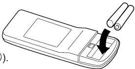 ATLANTIC ARYC 90 LHTA.UI UNITE INTERIEURE GAINABLE INVERTER 25 K-WATTS - Insérez les piles. - 1