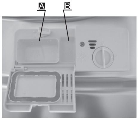 GLEM GDI625 - Riempimento del distributore del detersivo - 1