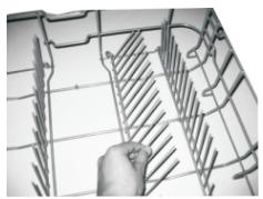 GLEM GDI625 - Supporti ribaltabili del cestello inferiore - 1